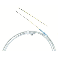 Напрямний провідник Tigra 0.032in,150cm Nitinol (чорно-жовтий)