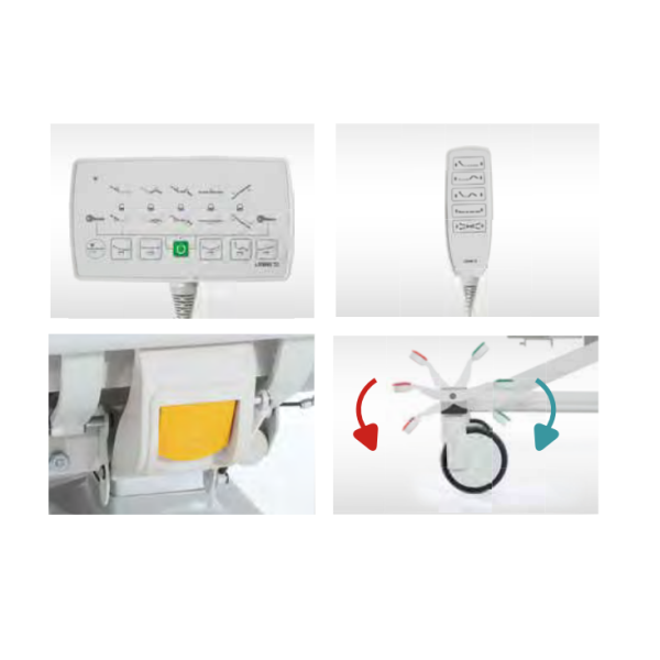 Функціональне електричне ліжко Meissa PIONEER 4.2 Care